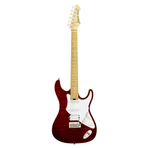 גיטרה חשמלית אדומה Aria 714 MK2 RBRD Ruby Red