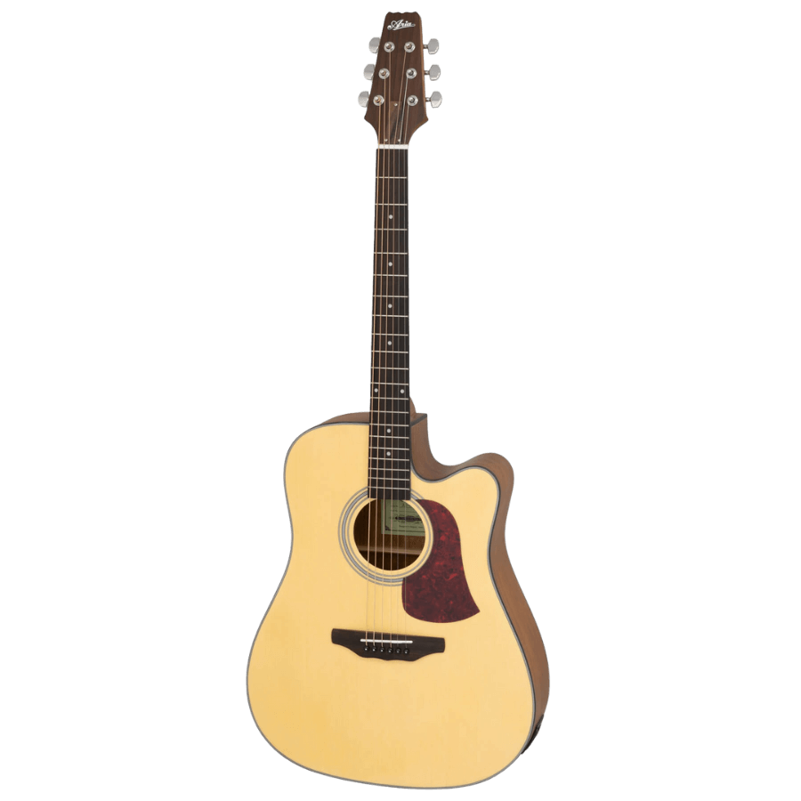 גיטרה אקוסטית מוגברת עם תיק Aria AD-10CE-MTN Matt Natural