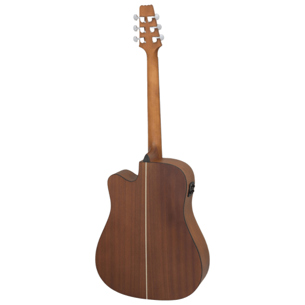 גיטרה אקוסטית מוגברת עם תיק Aria AD-10CE-MTN Matt Natural